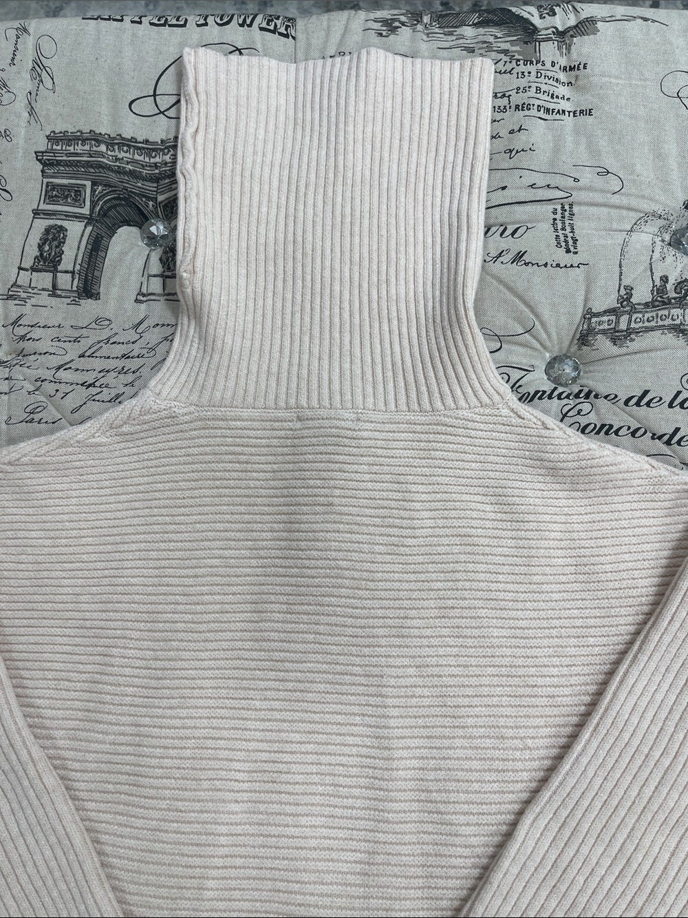 🇨🇦 Sweet Romeo Rib Knit Sweater Turtleneck Sweater - Picture 12 of 12